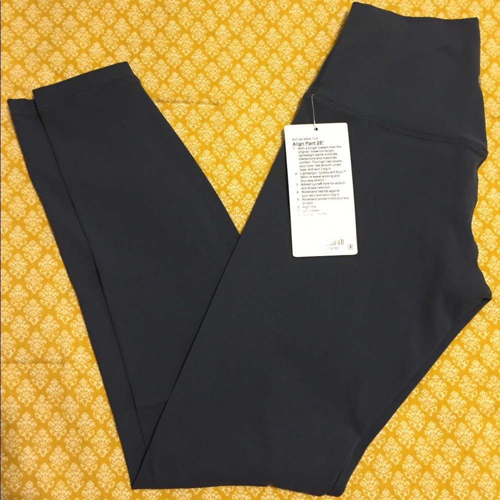 Lululemon Align Pant 28” Gravity